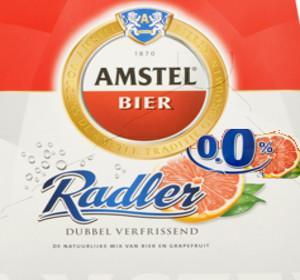 Amstel Radler Grapefruit alcoholvrij Amstel Radler Grapefruit alcoholvrij